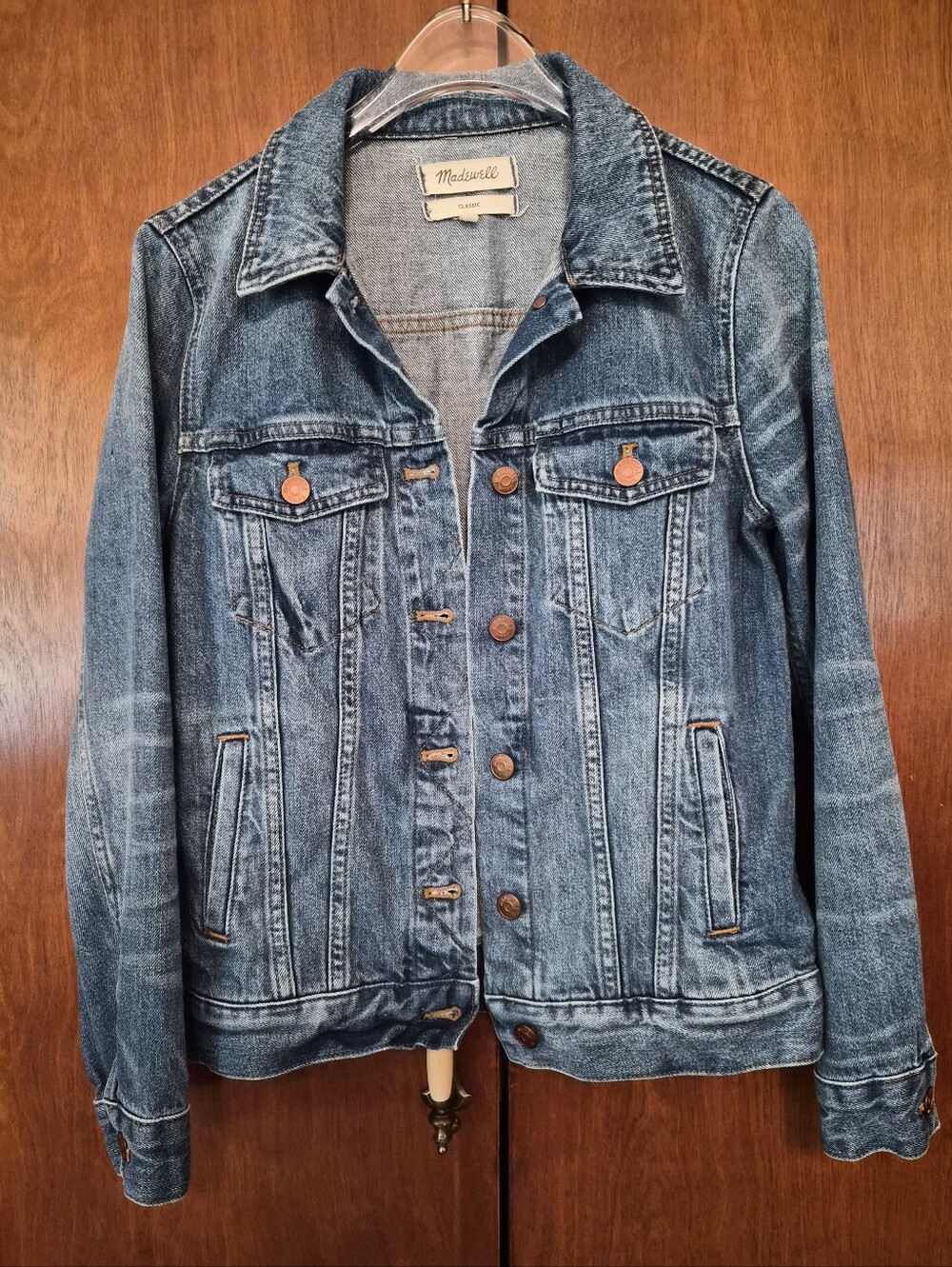 Madewell Classic Trucker Denim Jacket -  Size  S
